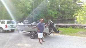 Chris at Lake Rabun May 2015