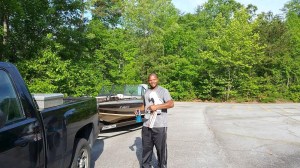 Gabe at Lake Rabun May 2015