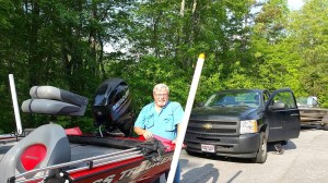 Steve at Lake Rabun May 2015