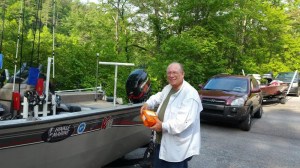Steve too at Lake Rabun May 2015